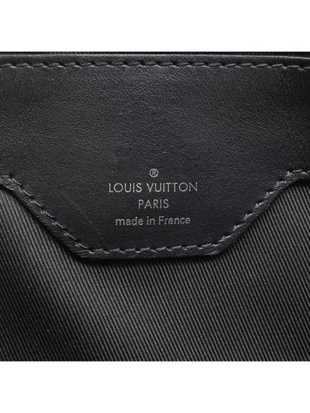 Louis Vuitton Tote Grand Sac Monogram Eclipse Silver